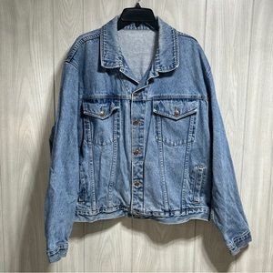 Blues By J. Arcaro Men’s Jean Jacket Size Large